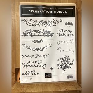 Stampin Up!   CELEBRATION TIDINGS